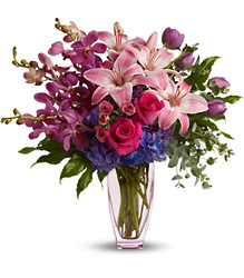 Teleflora's Purple Perfection from Backstage Florist in Richardson, Texas